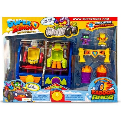 Magic Box Int.Toys S.L.U. SuperZings Kaboom City 2 autá 2 pretekárska sada