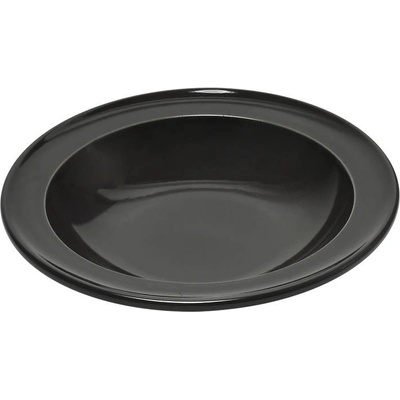 Emile Henry 22 см черна керамична дълбока чиния emile henry