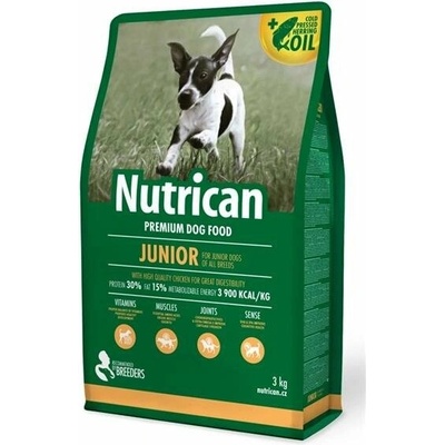 Canvit Nutrican Junior Kuřecí 3 kg