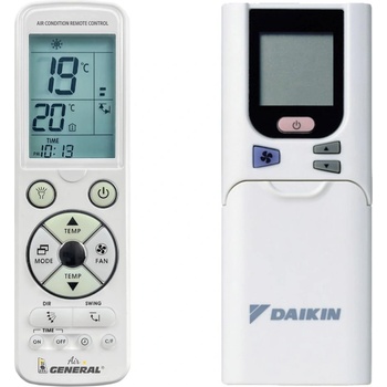 General Daikin arc461a1, ftyn25gx, ftyn25gxv1b, ftyn35gx - луксозно с подсветка дистанционно управление (arc461a1, ftyn25gx, ftyn25gxv1b, ftyn35gx)