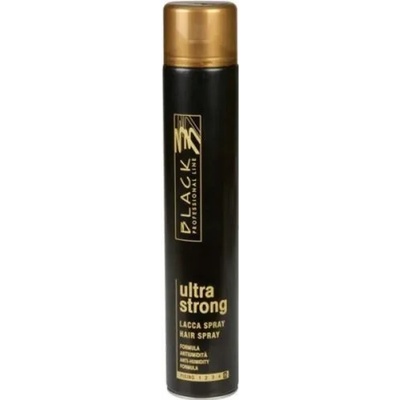 Black Professional Ultra Strong Лак за коса против влага, суха фиксация 75мл