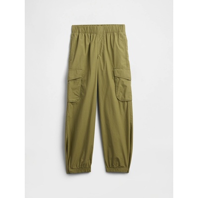 GAP dětské kalhoty Cargo Parachute zelená – Zboží Dáma