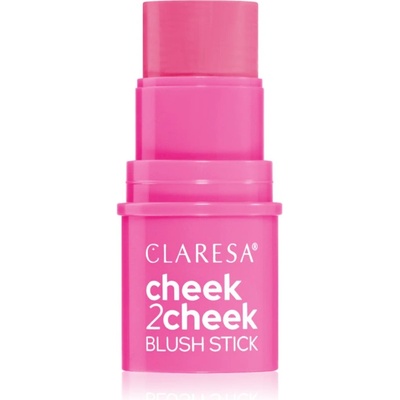 Claresa Cheek 2 Cheek кремообразен руж в стик цвят 01 Candy Pink 6 гр