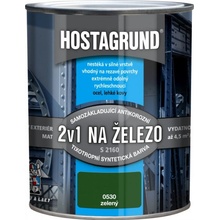 Barvy A Laky Hostivař Hostagrund 2v1 S2160 základní i vrchní barva na kov, 0530 zelená, 600 ml