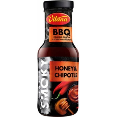 Vitana Smoky BBQ steaková omáčka Med a Chipotle 272 g