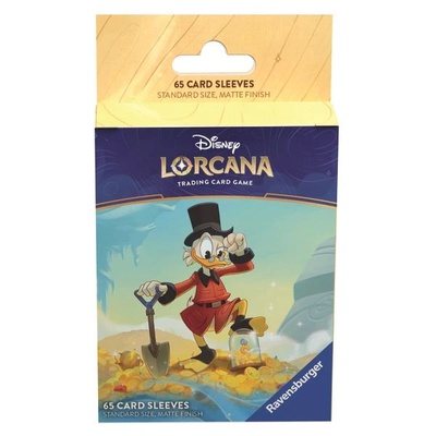 Ravensburger Disney Lorcana Into the Inklands Картонени калъфи Scrooge McDuck 65 бр (4050368982995)