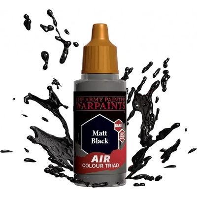 Warpaints Air Matt Black 18ml