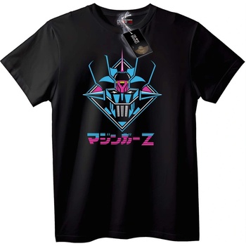 NOONEBRAND Тениска Gundam Z Аниме - 7XL, Black
