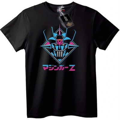 NOONEBRAND Тениска Gundam Z Аниме - 7XL, Black