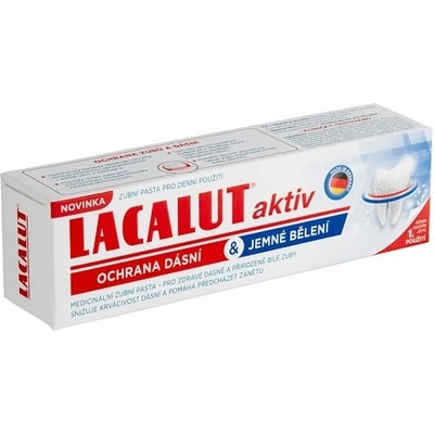 Lacalut Aktiv ochrana dásní & jemné bělení 75 ml