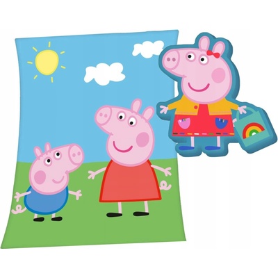 HERDING Fleece deka Peppa Pig