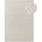 Elle Decoration Светлосив/кремав ръчно изработен вълнен килим 160x230 cm Lyon Beans - Elle Decoration (106317-160x230)