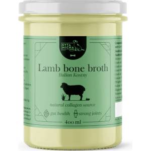 Syta Micha Костен бульон от агнешко за кучета БЕЗ пилешко Syta Micha Lamb Bone Broth 400 мл