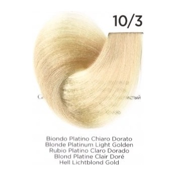 Inebrya Color 10/3 Blonde Platinum Light Golden