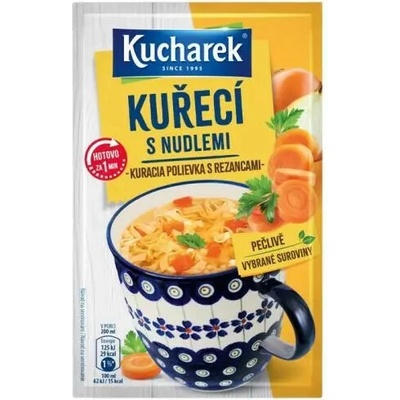 Kucharek instantní polévka kuřecí s nudlemi 10 g