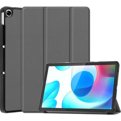 VSETKONAMOBIL 37091 LEATHER Zaklápací obal Realme Pad šedý