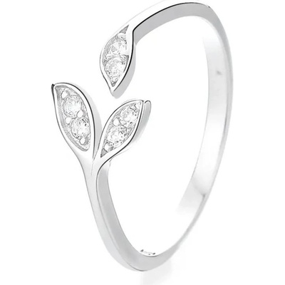 Majya Stříbrný nastavitelný prsten MICHELLE 11113