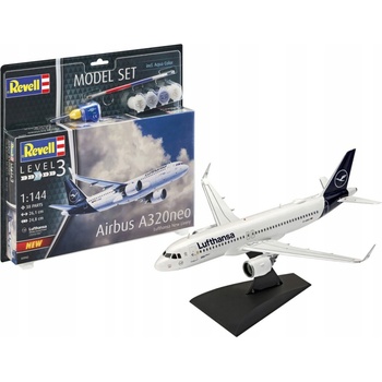 neo Revell Airbus A320 Lufthansa Modelset 63942 1:144