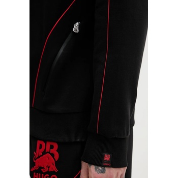 HUGO BOSS суичър с качулка мъжки памук с еластан Dofrentis_RB (50559711)