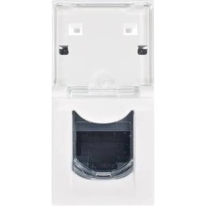 Legrand MOSAIC PC socket single RJ45 cat. 6 UTP white 076561