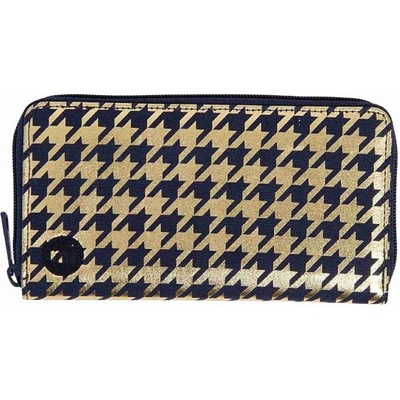 MI-PAC peněženka Zip Purse Houndstooth Navy/Gold 024