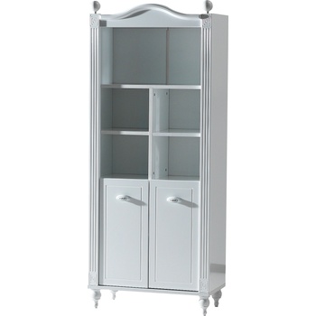 Етажерка Perla бял гланц