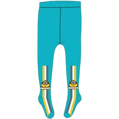 dětské punčocháče aqua modrá Mimoni modrá