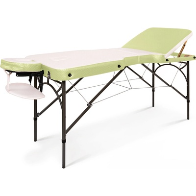 Tandem Profi A3D Contour Duo Skládací masážní stůl Barva: bílo-zelená 187*70 cm | 15,7 kg | 4 barvy