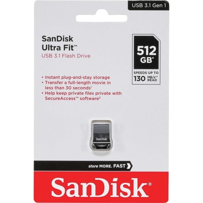 SanDisk Cruzer Ultra Fit 512GB SDCZ430-512G-G46