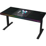 LORGAR Dual-motor sit/stand adjustable-height gaming desk with buil (LRG-DE90W)