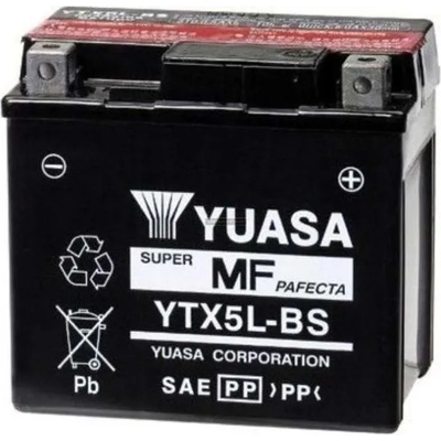 YUASA AGM 12V 4Ah right+ YTX5L-BS