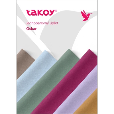 Takoy Vzorník - Jednobarevný úplet Oskar