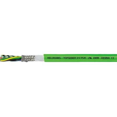 Helu TOPGEBER 512 707406 vedenie čidiel 8 x 0.14 mm² + 2 x 1 mm² 500 m zelená