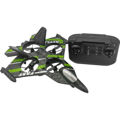 Mac Toys DRIVERO RC stíhačka zelená