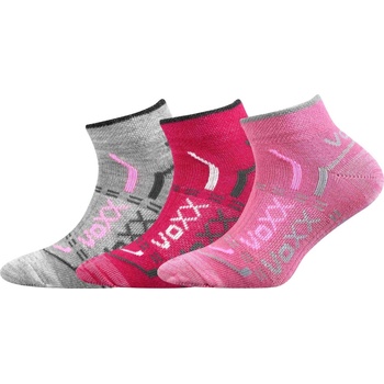 Voxx chlapčenské ponožky REXÍK ružová sivá
