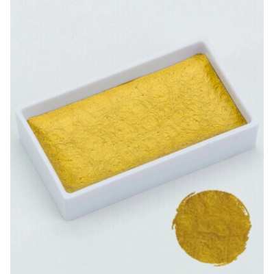 Kuretake Akvarelová farba v panvičke Gansai Tambi 903 Yellow Gold