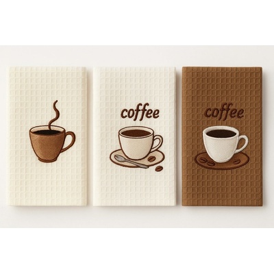 BANQUET COFFEE 45 x 70 cm mix barev 3 ks