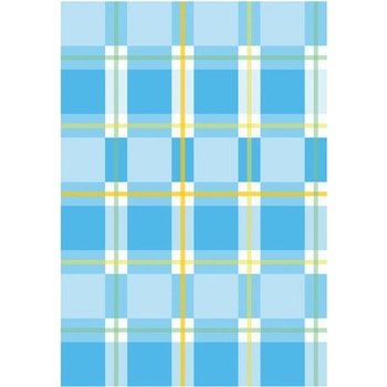 BBK PATCHWORK 45x65 cm modrá