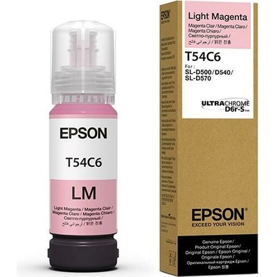 Atrament Epson T54C6 Light Magenta - originálny