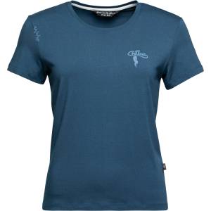 Chillaz Дамска тениска Chillaz Women's Iseo Mountain Logo T-Shirt - Dark Blue - размер 34 (EU) (916-3827-0212)