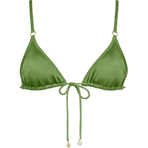 Watercult Дамско бикини горнище Watercult Women's Crafted Essentials Bikini Top No. 7231 Bikini top - Sea Kelp - размер 40 (EU) (150-6672-0213)
