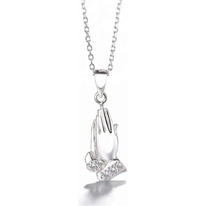 Silenti Jewelry Сребърно колие "Молитва