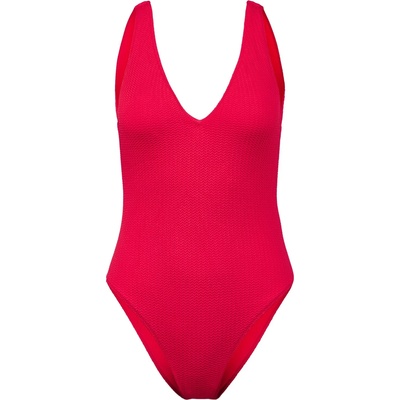 Seafolly Дамски бански костюм Seafolly Women's Sea Dive Deep V Neck One Piece Swimsuit - Chilli Red - размер 38 (EU) (150-2462-0714)