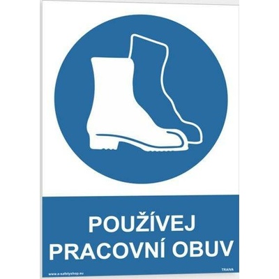 Traiva s.r.o Používej pracovní obuv Verze: Plast 210 x 297 mm (A4) tl. 0.5 mm - Kód: 03655