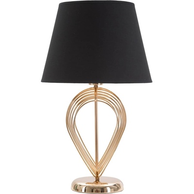 Mauro Ferretti Черна настолна лампа Maxt, ø 32, 5 cm - Mauro Ferretti (1711550001)