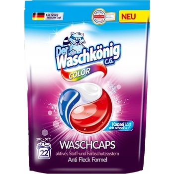 Waschkönig Color gelové kapsule 22 PD