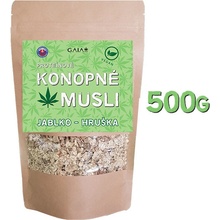 GaiaHemp KONOPNÉ MUSLI / jablko - hruška 500g