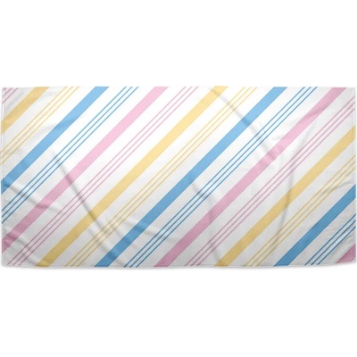 Sablio Uterák Trojfarebné pruhy 50 x 100 cm