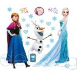  Стикер disney Елза, Ана и Олаф (15122-1095)