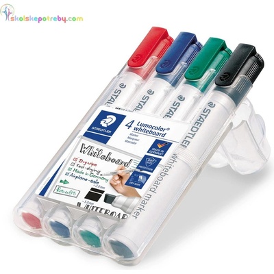 STAEDTLER Lumocolor 351 B sada 4ks